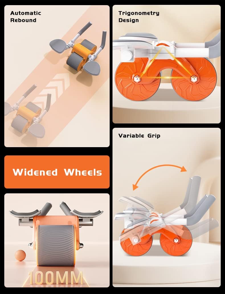 Smart ABS Wheel Roller with Arm and Elbow Grip